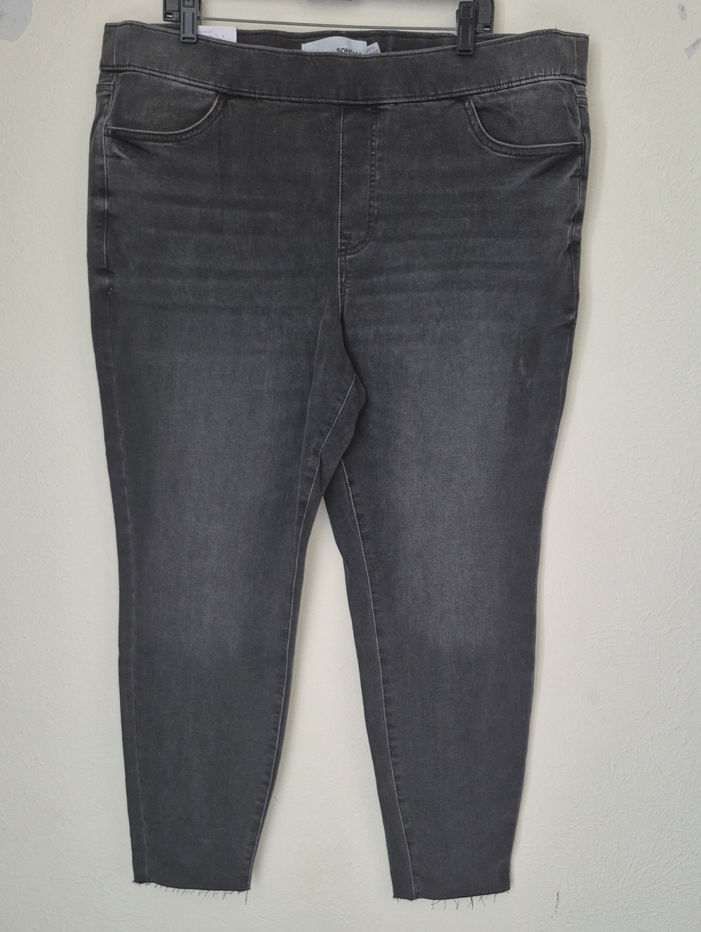 Sonoma Dark Charcoal Ankle Skinny Jeans
